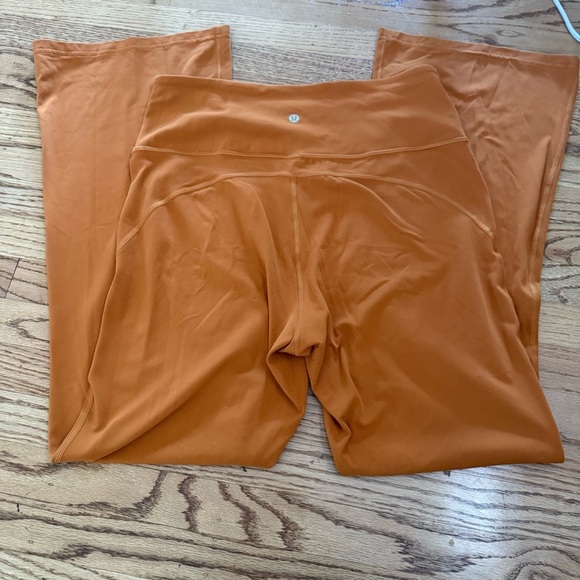 Lululemon Groove Nulu High-Rise Flared Pant – Butternut Brown, Size 12 (Regular) - Picture 5 of 12